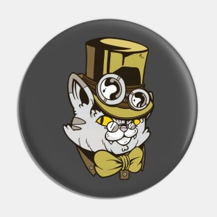 Steampunk Cat Pin