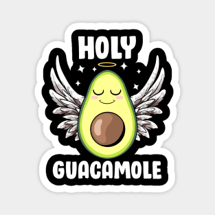 Holy Guacamole Avocado Lovers Cute Love Avocado Funny Vegans Magnet