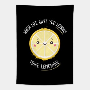 When life gives you lemons make lemonade Tapestry