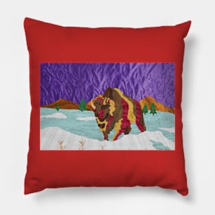 Highland Buffalo Pillow