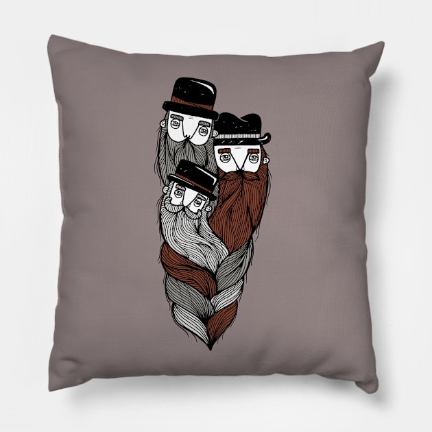 Threesome Pillow by BahKadisch