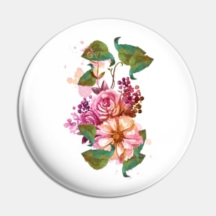 Floral Dance spring time Pin