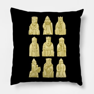 Lewis Chessmen Pillow