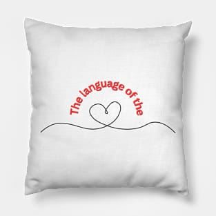 The language of love Pillow