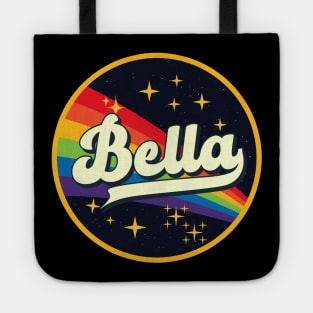 Bella // Rainbow In Space Vintage Style Tote