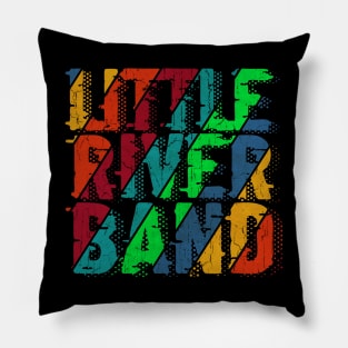 vintage color Little River Band Pillow