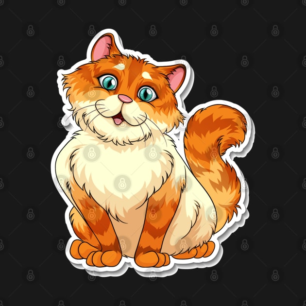 CAT CARTOON CHARACTER by madihaagill@gmail.com