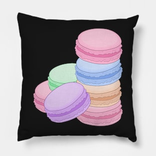 French Macarons Stacked Pillow