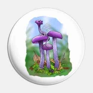 Amethyst Deceiver Pin