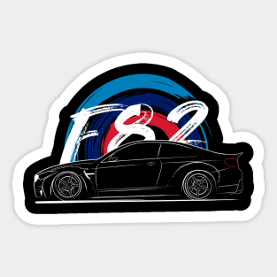 Stickers sans bulles BMW M4 E90 autocollant de voiture, amateur de