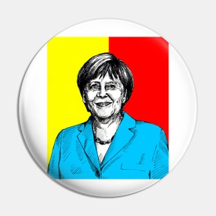 Angela Merkel 2 Pin