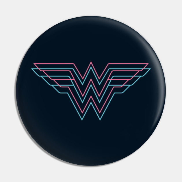 Wonder Woman Symbol Wonder Woman Pin Teepublic Au