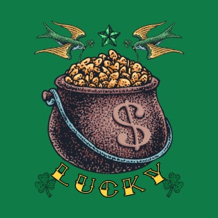 Lucky Pot Of Gold T-Shirt