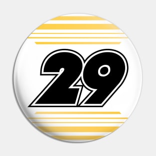 Blaine Perkins #29 2024 NASCAR Design Pin