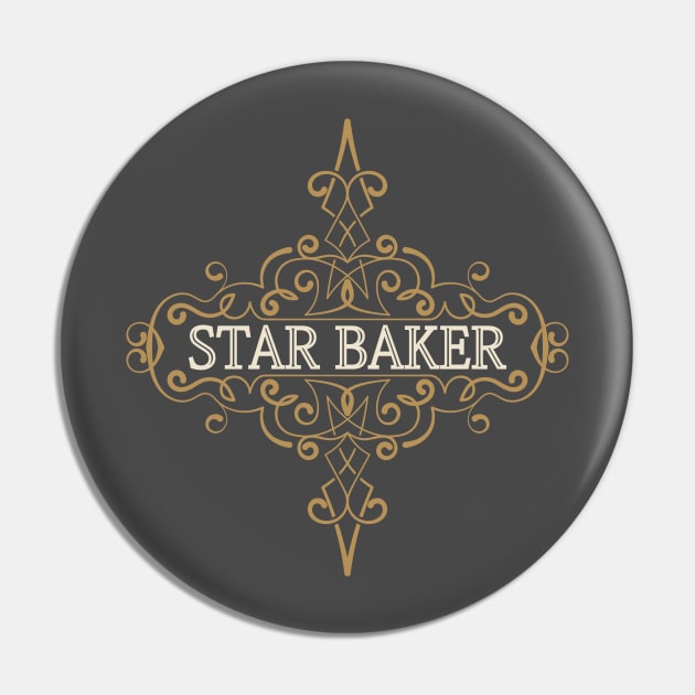 Star baker. Great gift for  baking  lover. Pin by lakokakr