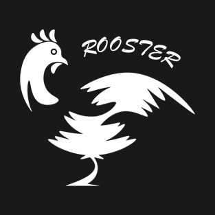 Big Rooster (white) T-Shirt