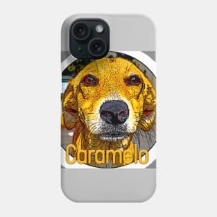 Caramel the famous dog of Brazil, victim of torture and death in a supermarket Phone Case