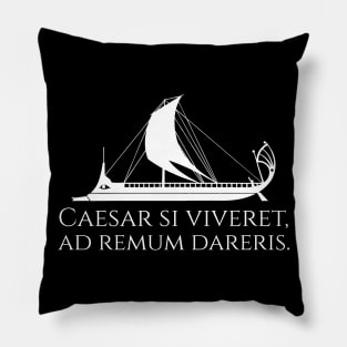 Clever Ancient Roman Latin Language Saying History Of Rome Pillow