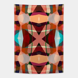 Colorful X Kaleidoscope Tapestry