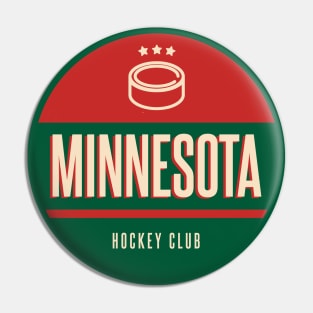 Minnesota hockey club Pin