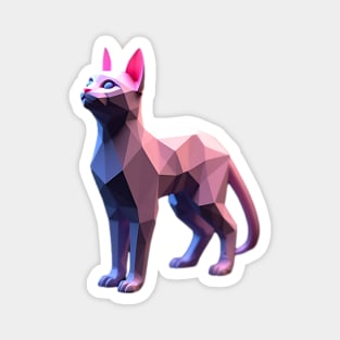 3D Cat Magnet