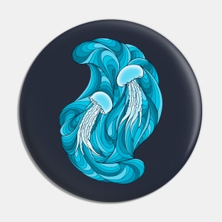 The jellyfish dance Pin