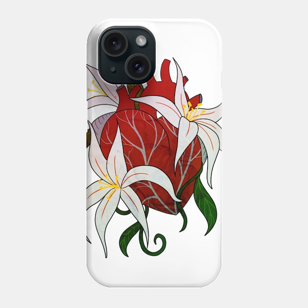 Blossom heart Phone Case by Mrachniy