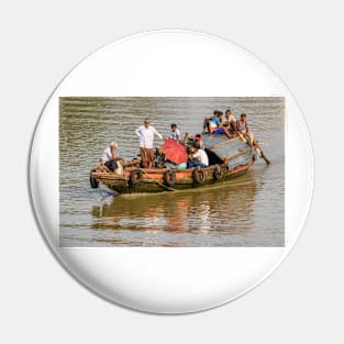 Boats on the Hooghly 03 Pin