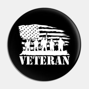 The Veterans! Pin