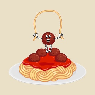 Skipping Meatball T-Shirt