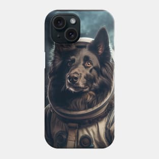 Astro Dog - Belgian Sheepdog Phone Case