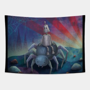 Mecha Buddies Tapestry