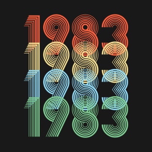 Retro 1983 Birthday T-Shirt