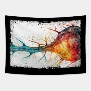 Abstract Human nerve cell Tapestry