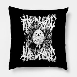 heniac eggdogg Pillow