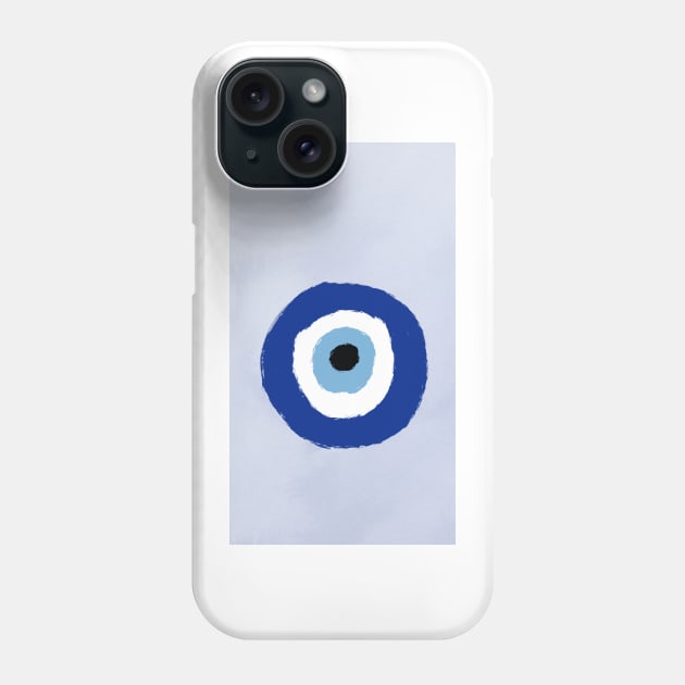 Evil Eye Phone Case by neetaujla