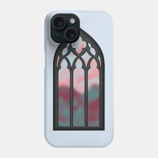 Gothic Fantasy Stained Glass Window Phone Case