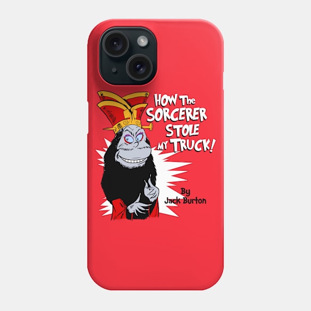 How the Sorcerer Stole My Truck! Phone Case by ClayGrahamArt