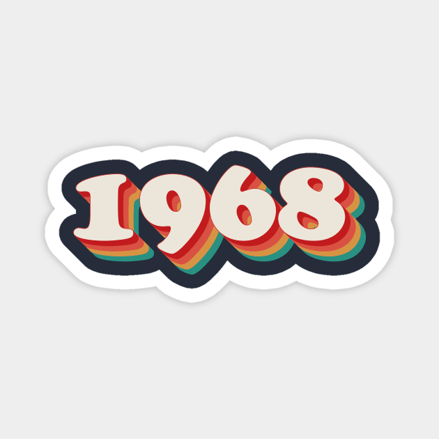 1968 Magnet by n23tees