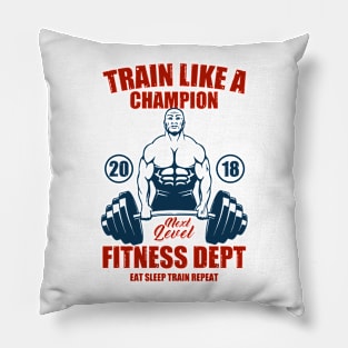 Train like a champion Pillow