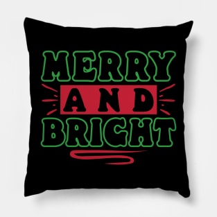 Merry and Bright Pillow