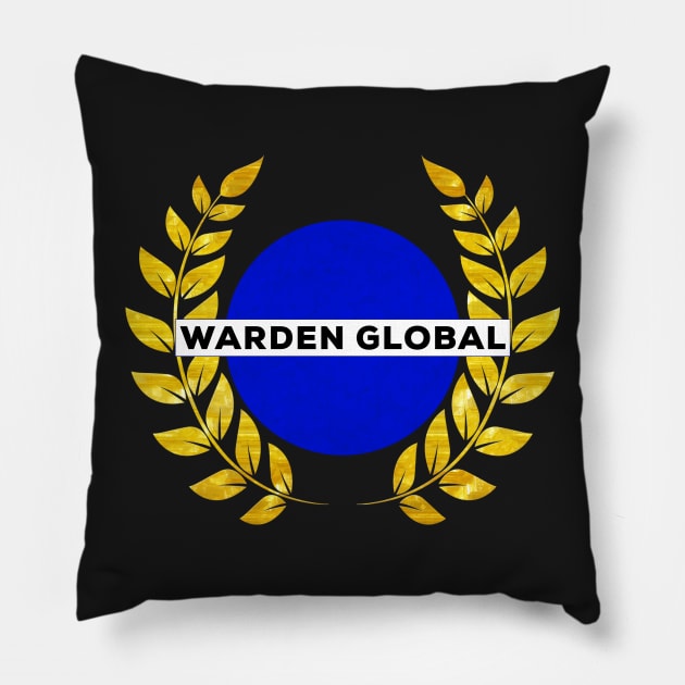 Warden Global Logo Pillow by Viktor