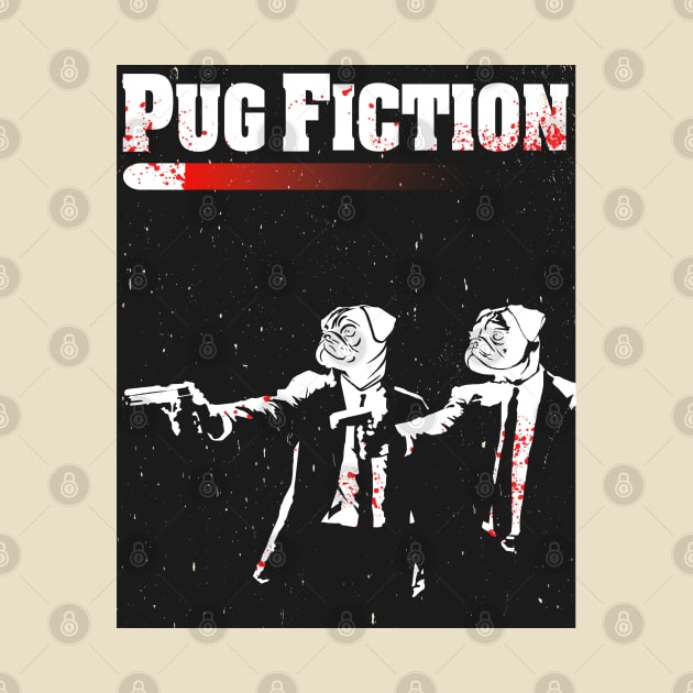 Pug Fiction by ArtBot