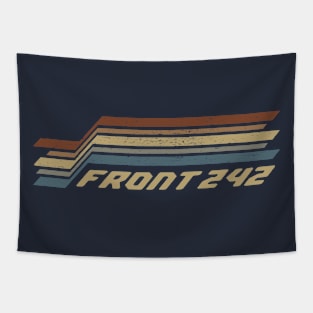 Front 242 Stripes Tapestry