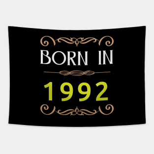 Since 1992 Born in 1992 Tapestry