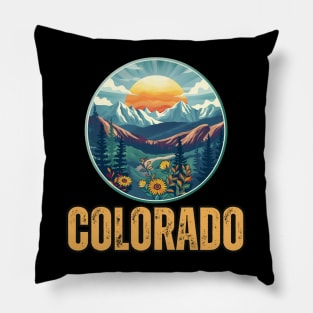 Colorado State USA Pillow