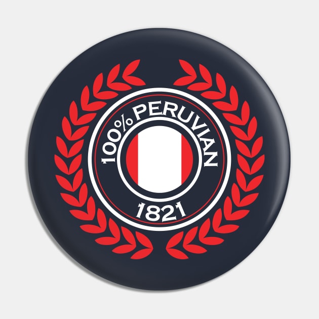 Peruvian Shield Pin by By_Russso