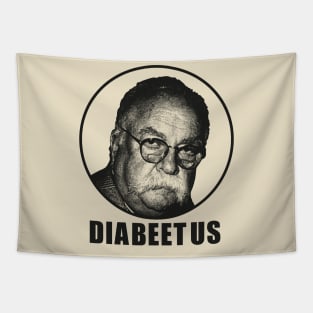 DIABEETUS  IS ME BLACK Tapestry