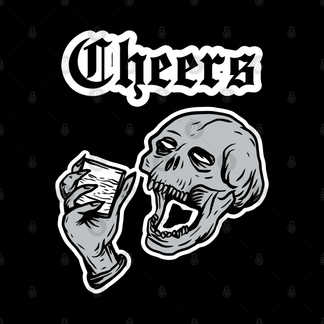 Skull Cheers by DeathAnarchy