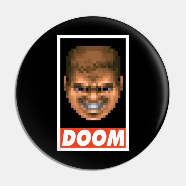 Doom Pin by Nerd_art